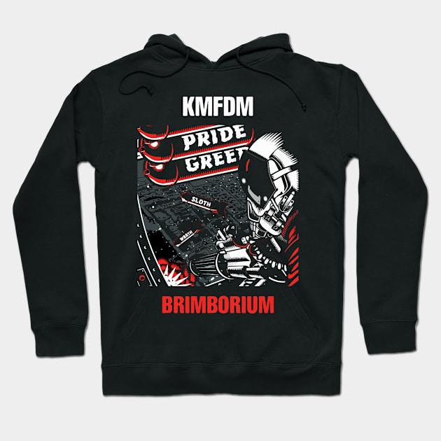 KMFDMs Hoodie by jhone artist